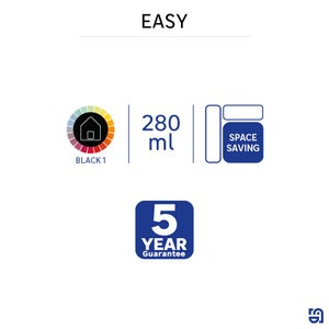 Gobelet Easy noir SENSEA