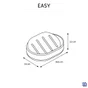 Porte-savon Easy noir SENSEA