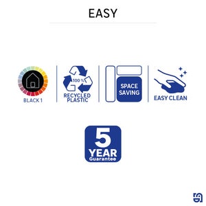 Porte-savon Easy noir SENSEA