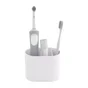 Porte-brosse à dent 3 compartiments Easy blanc SENSEA