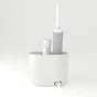 Porte-brosse à dent 3 compartiments Easy blanc SENSEA