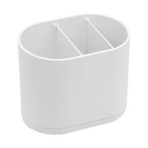 Porte-brosse à dent 3 compartiments Easy blanc SENSEA