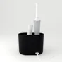 Porte-brosse à dent 3 compartiments Easy noir SENSEA