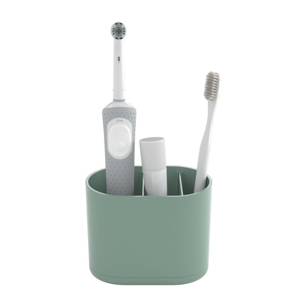Porte-brosse à dent 3 compartiments Easy vert SENSEA