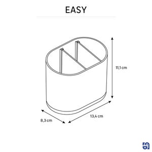 Porte-brosse à dent 3 compartiments Easy vert SENSEA