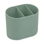 Porte-brosse à dent 3 compartiments Easy vert SENSEA