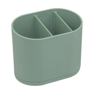 Porte-brosse à dent 3 compartiments Easy vert SENSEA