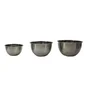 Set de 3 saladiers en inox DELINIA