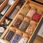 Set de 3 bocaux à épices DELINIA, transparent bouchon liège