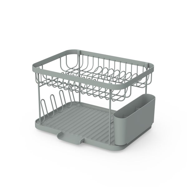 Égouttoir à vaisselle pliable DELINIA acier gris 41.5 cm