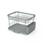 Égouttoir à vaisselle pliable DELINIA acier gris 41.5 cm