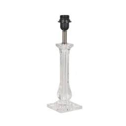 Pied De Lampe Fantasy, Acrylique Transparent, 39 Cm
