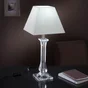 Pied De Lampe Fantasy, Acrylique Transparent, 39 Cm