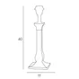 Pied De Lampe Fantasy, Acrylique Transparent, 39 Cm