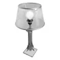Pied De Lampe Fantasy, Acrylique Transparent, 39 Cm