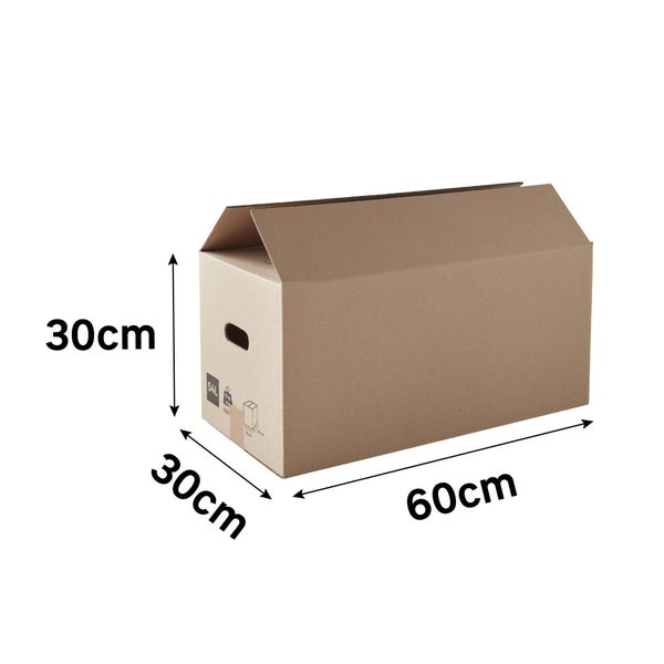 Carton déménagement 54L 60 x 30 x 40 cm