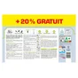 Peinture mur, boiserie blanc satin LUXENS Couvrant 10L+20% gratuit