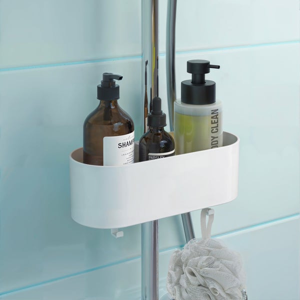 Etagere de bain / douche blanc Easy SENSEA
