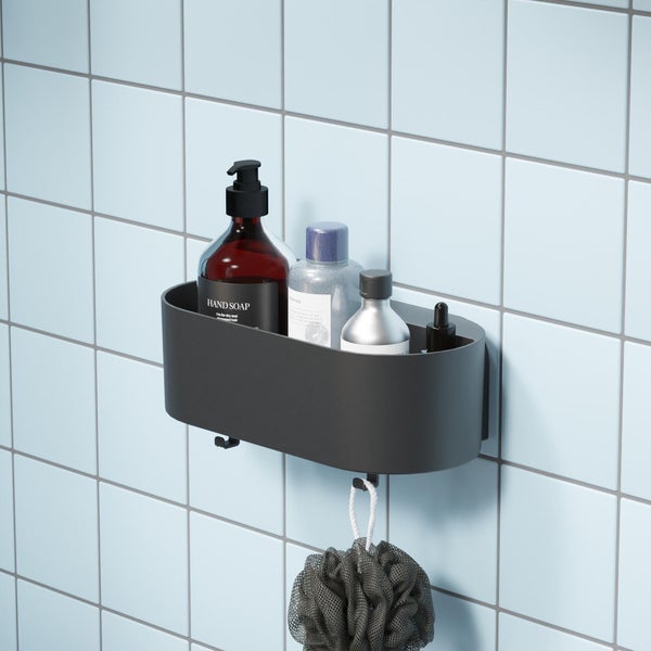 Panier de bain / douche noir Easy SENSEA