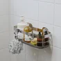 Panier de bain / douche a visser / a coller chrome Remix SENSEA