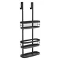 Etagere de bain / douche a suspendre noir Remix SENSEA