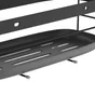 Panier de bain / douche a visser / a coller noir Remix SENSEA