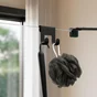 Crochet a suspendre a une surface noir epoxy SENSEA