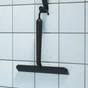 Raclette pour porte de douche a suspendre Easy noir
