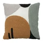 Coussin Freja, jaune l.45 x L.45 cm
