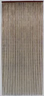 Portiere Bambou 90X200 Acajou