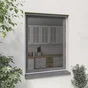 Moustiquaire Fenêtre Avec Fixation Auto-Agrippante Moustikit H.150 X L.120 Cm