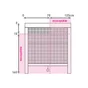 Moustiquaire Pour Fenêtre À Enroulement Vertical Moskitop H.160 X L.125 Cm