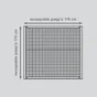 Moustiquaire Pour Fenêtre Avec Fixation Auto-Agrippante Moskitop H.170 X L.170Cm