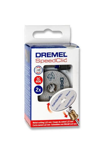 Lot D'1 Adaptateur Et 2 Disques À Tronçonner, Dremel