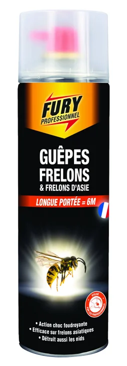 Insecticide pour guêpes et frelons, FURY, 0,5L 