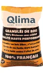 Granulés de bois, QLIMA, sac de 15 kg