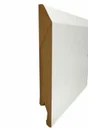 Plinthe Raine Bouvete Revetu Papier Blanc 2 Bords Arondi 14X120X2400Mm