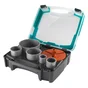 Coffret Maçonnerie Diam.33/43/53/68/103 Mm Wolfcraft