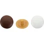 Lot De 48 Cache-Vis Plastique Brut Hettich