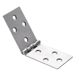 Charnière Universelle Inox Pour Meuble, L.40 X L.120 Mm