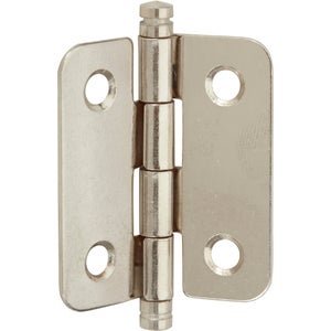 Lot De 2 Paumelles Acier Pour Meuble Hettich, L.40 X L.35 Mm