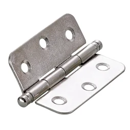 Lot De 2 Paumelles Acier Pour Meuble Hettich, L.50 X L.40 Mm