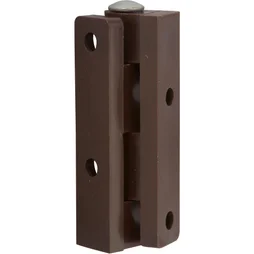 Lot De 2 Charnières Universelles Plastique Pour Meuble, L.45 X L.9 Mm