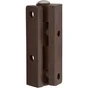 Lot De 2 Charnières Universelles Plastique Pour Meuble, L.45 X L.9 Mm