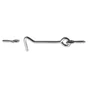 Lot De 4 Crochets De Contrevent Acier Hettich, L.76 X L.23 Mm