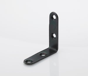 Equerre de chaise en acier époxy, HETTICH, l.30 mm noir