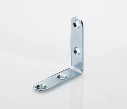 Lot de 20 equerres de chaise acier zingué HETTICH, l.50 mm