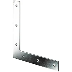 1 Équerre D'Assemblage Plate Acier Zingué Hettich, L.140 Mm