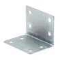 Équerre d'assemblage plate en acier zingué, HETTICH, l.32 mm
