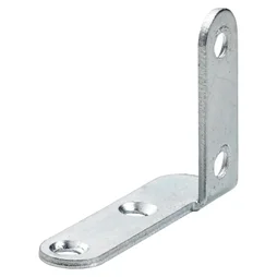1 Équerre De Cadre Coudée Acier Zingué Hettich, L.30 Mm